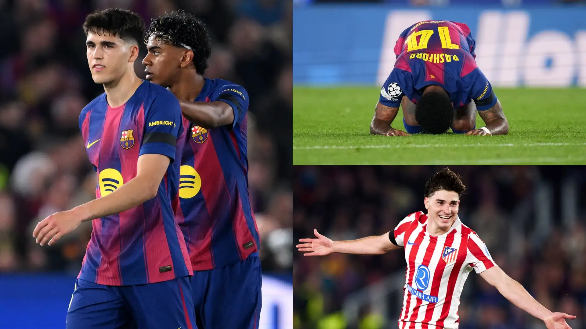 Barcelona Atletico Liga Champions